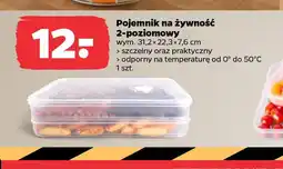 Netto Pojemnik na żywność 2-poziomowy oferta