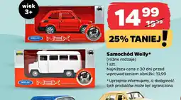 Netto Samochód Welly oferta