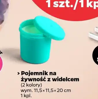 Netto Pojemnik na żywność z widelcem oferta