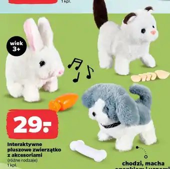 Netto Interaktywne pluszowe zwierzątko z akcesoriami oferta