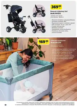 Carrefour Łóżeczko turystyczne belove Momi oferta