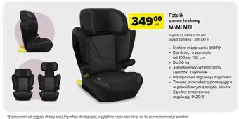 Carrefour Fotelik samochodowy mei Momi oferta