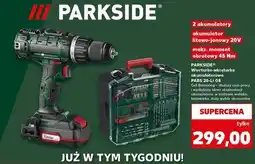 Kaufland Wiertarko-wkrętarka akumulatorowa 20 v Parkside oferta
