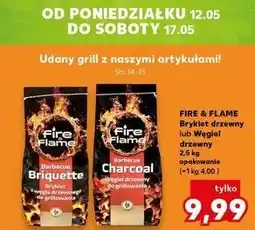 Kaufland Brykiet grillowy Fire & Flame oferta