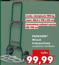 Kaufland Wózek transportowy 48.5 x 110 52 cm Parkside oferta