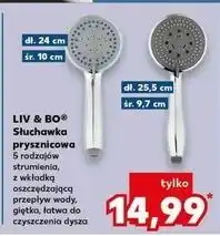 Kaufland Słuchawka prysznicowa 5-funcyjna Liv & Bo oferta