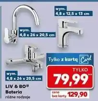 Kaufland Bateria zlewozmywakowa Liv & Bo oferta
