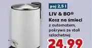 Kaufland Kosz na śmieci 2.5 l Liv & Bo oferta