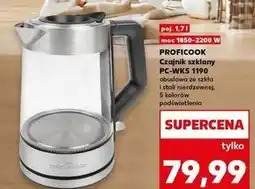 Kaufland Czajnik wks1190 Profi Cook oferta