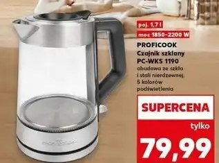Kaufland Czajnik wks1190 Profi Cook oferta