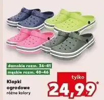 Kaufland Klapki ogrodowe męskie 40-46 oferta