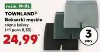 Kaufland Bokserki męskie m-xl Townland oferta