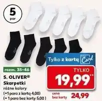 Kaufland Skarpetki 35-46 S.oliver oferta