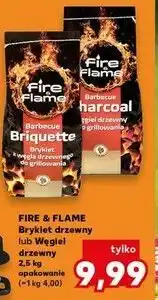 Kaufland Węgiel drzewny Fire & Flame oferta