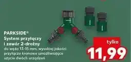 Kaufland System przyłaczy i zawór dwudrożny Parkside oferta