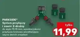 Kaufland System przyłaczy i zawór dwudrożny Parkside oferta