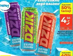 Dealz Napoj energetyczny peach zero Wk Dzik oferta
