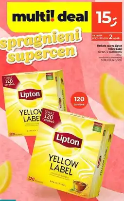 Dealz Herbata Lipton Yellow Label Tea oferta