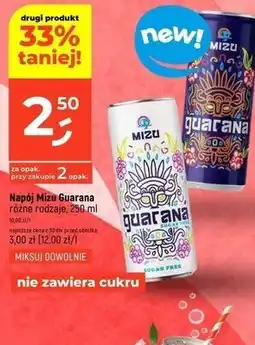 Dealz Napój tropical guava Mizu Guarana oferta