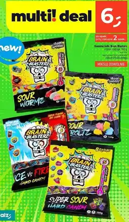Dealz Żelki super sour Brain Blasterz oferta