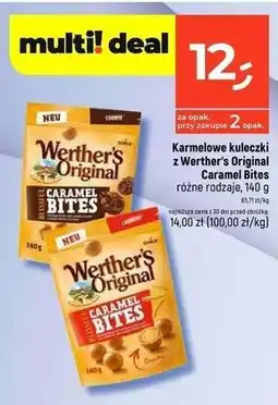 Dealz Cukierki caramel bites crunchy Werther's Original oferta