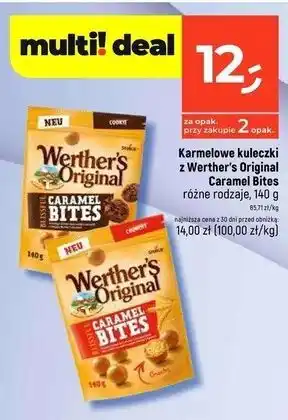 Dealz Cukierki caramel bites crunchy Werther's Original oferta