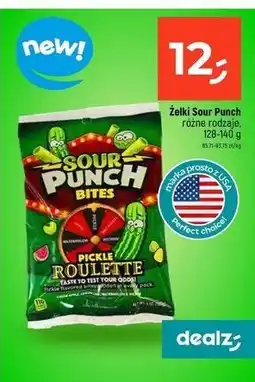 Dealz Żelki sour punch oferta