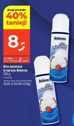 Dealz Bita śmietanka Bakoma oferta