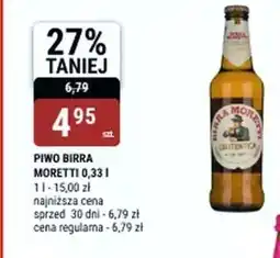 bi1 Piwo Birra Moretti oferta
