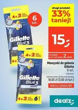 Dealz Maszynka do golenia Gillette Blue 3 oferta