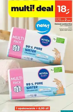 Dealz Chusteczki nawilżające Nivea Baby oferta