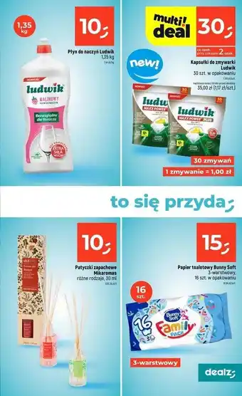 Dealz Kapsułki do zmywarki Ludwik Maxx Power oferta