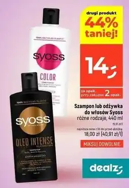 Dealz Odżywka do włosów Syoss Oleo Intense oferta