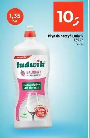 Dealz Płyn do mycia naczyń malinowy Ludwik oferta