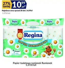 Sużyw Regina Papier Rumiankowy 8 rolek oferta