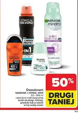 Carrefour Anti-perspirant 4 in 1 L'oreal Men Expert Carbon Protect oferta