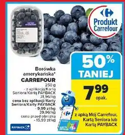 Carrefour Borówki amerykańskie Carrefour Targ Świeżości oferta
