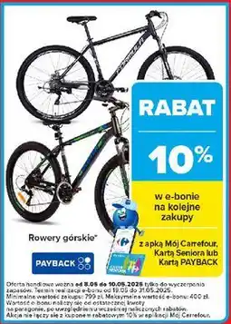 Carrefour Rower górski oferta