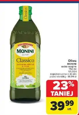 Carrefour Oliwa z oliwek extra vergine Monini Classico oferta