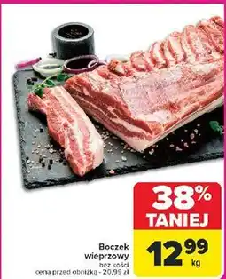 Carrefour Boczek wieprzowy oferta