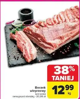 Carrefour Boczek wieprzowy oferta