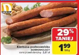 Carrefour Kiełbasa podwawelska Dobrowolscy oferta
