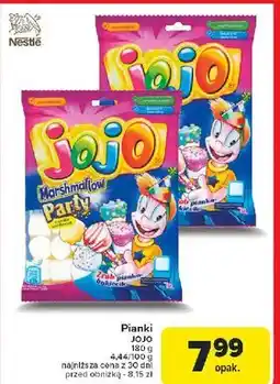 Carrefour Pianki Jojo Marshmallow Party oferta