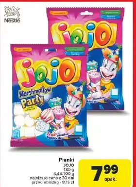 Carrefour Pianki Jojo Marshmallow Party oferta