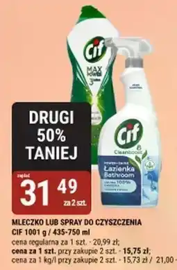 bi1 Cif Max Power Spring Fresh Mleczko z wybielaczem 1001 g oferta