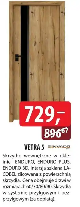 DDD Drzwi wewnętrzne MINVADO oferta