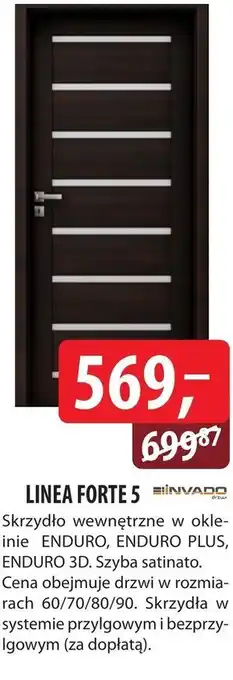 DDD Drzwi wewnętrzne MINVADO oferta