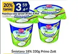 Sużyw Śmietana Zott oferta