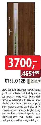 DDD Drzwi zewnętrzne Disting oferta