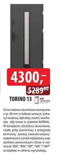 DDD Drzwi zewnętrzne KR Center oferta